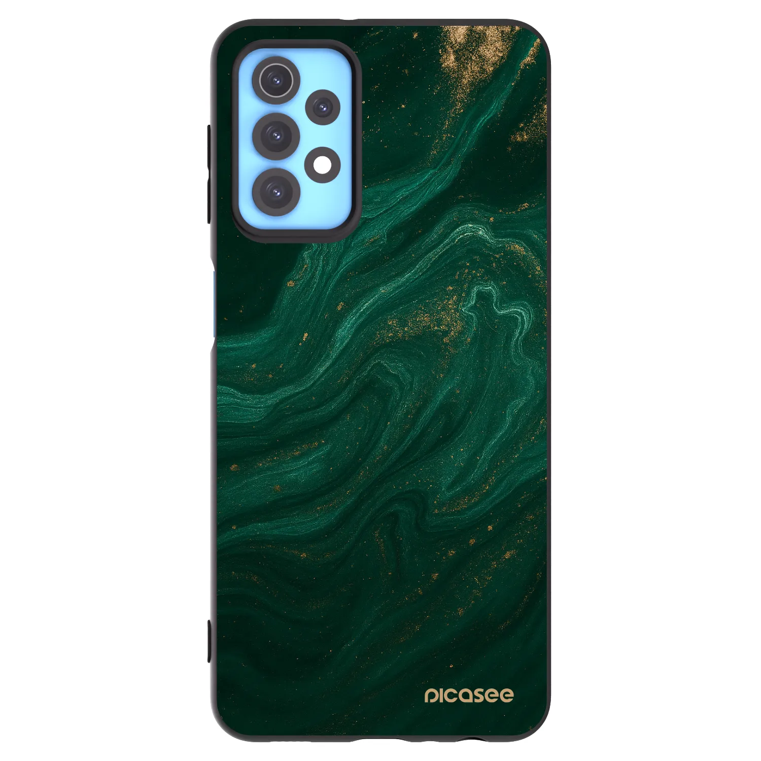 Picasee silikónový čierny obal pre Samsung Galaxy A32 4G SM-A325F - Green