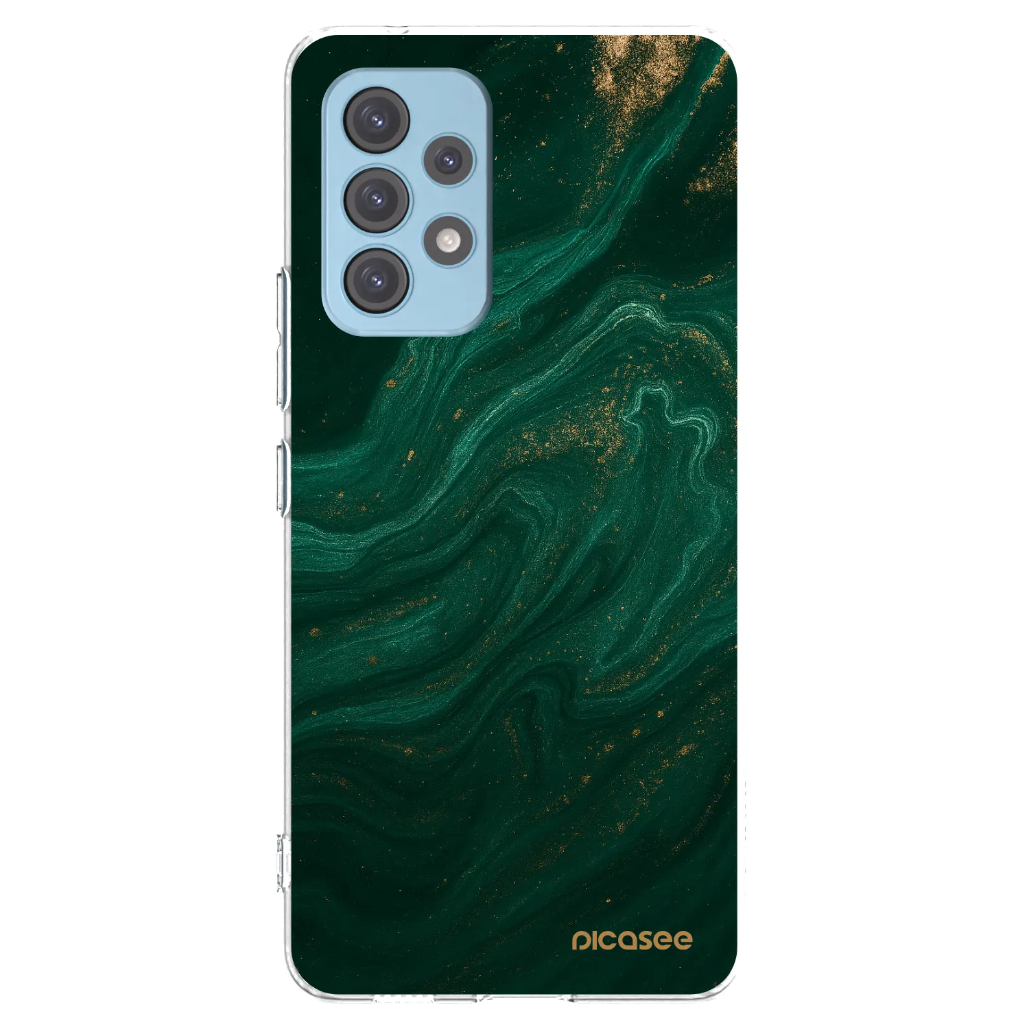 Silikónový prehľadný obal pre Samsung Galaxy A53 5G A536 - Green