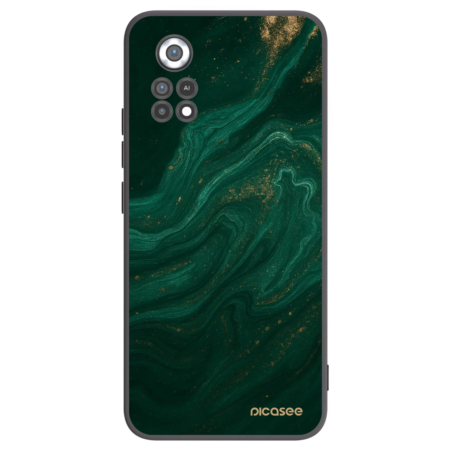 Picasee silikónový čierny obal pre Xiaomi Poco X4 Pro 5G - Green