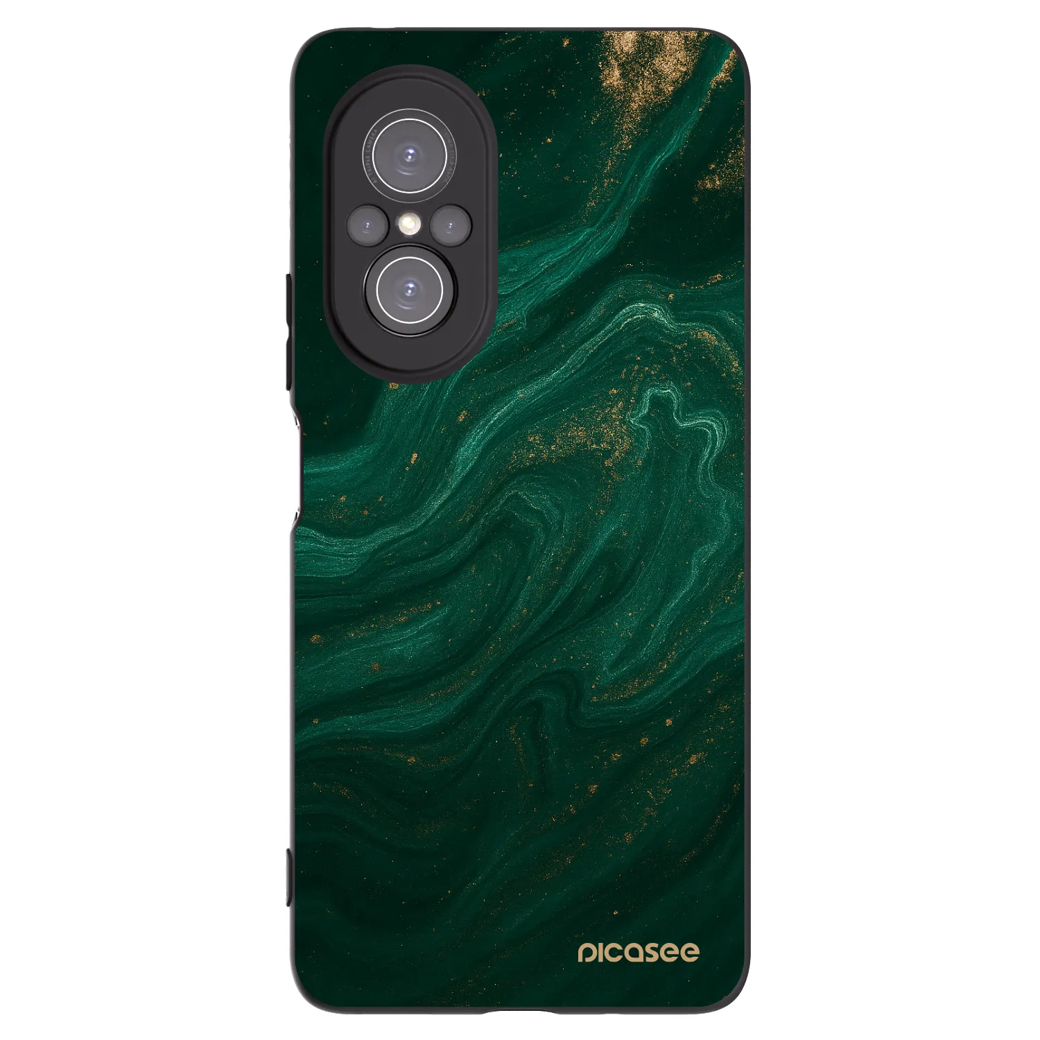 Picasee silikónový čierny obal pre Huawei Nova 9 SE - Green