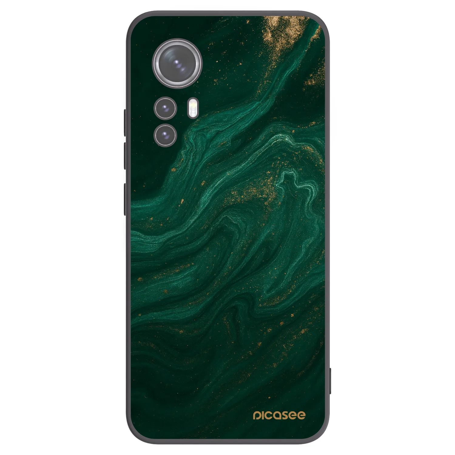 Picasee silikónový čierny obal pre Xiaomi 12 - Green