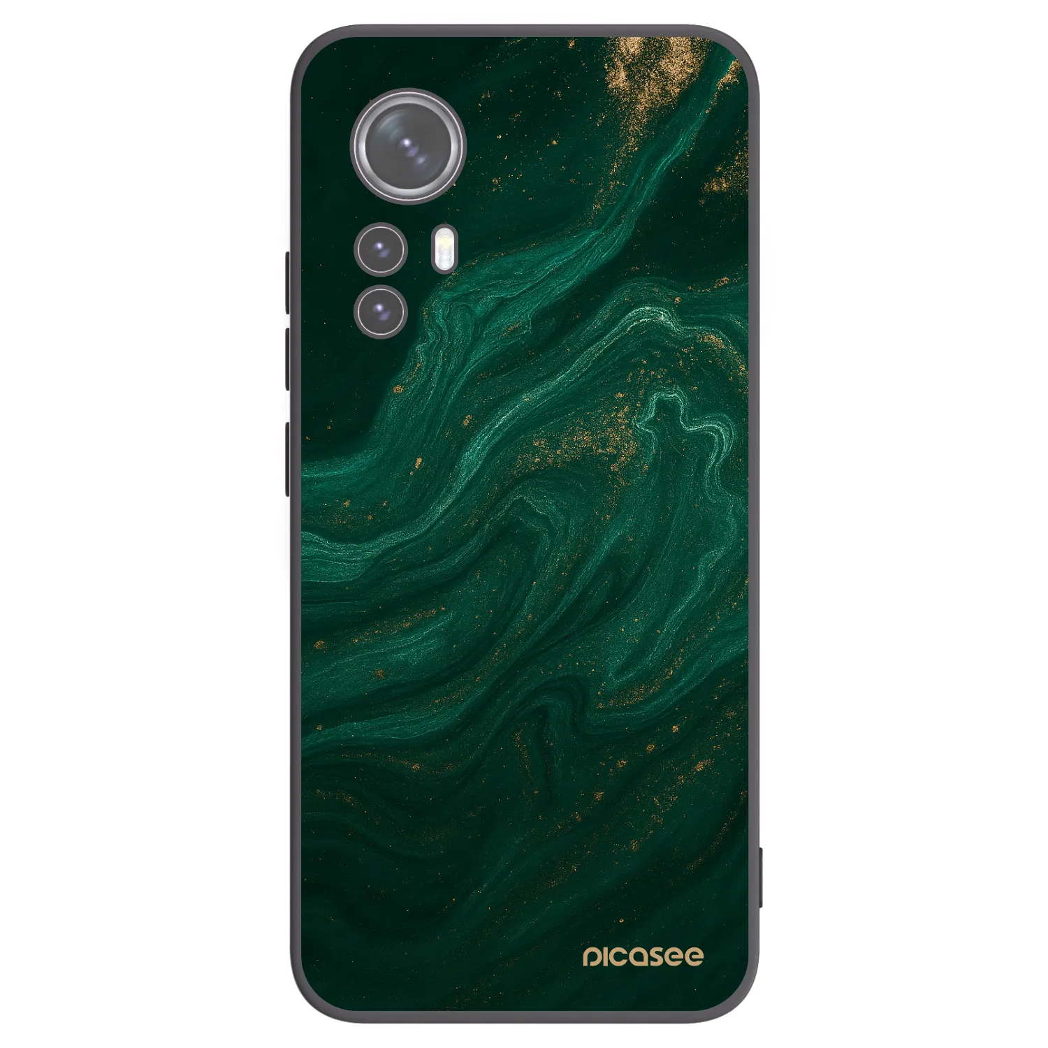 Silikónový čierny obal pre Xiaomi 12X - Green