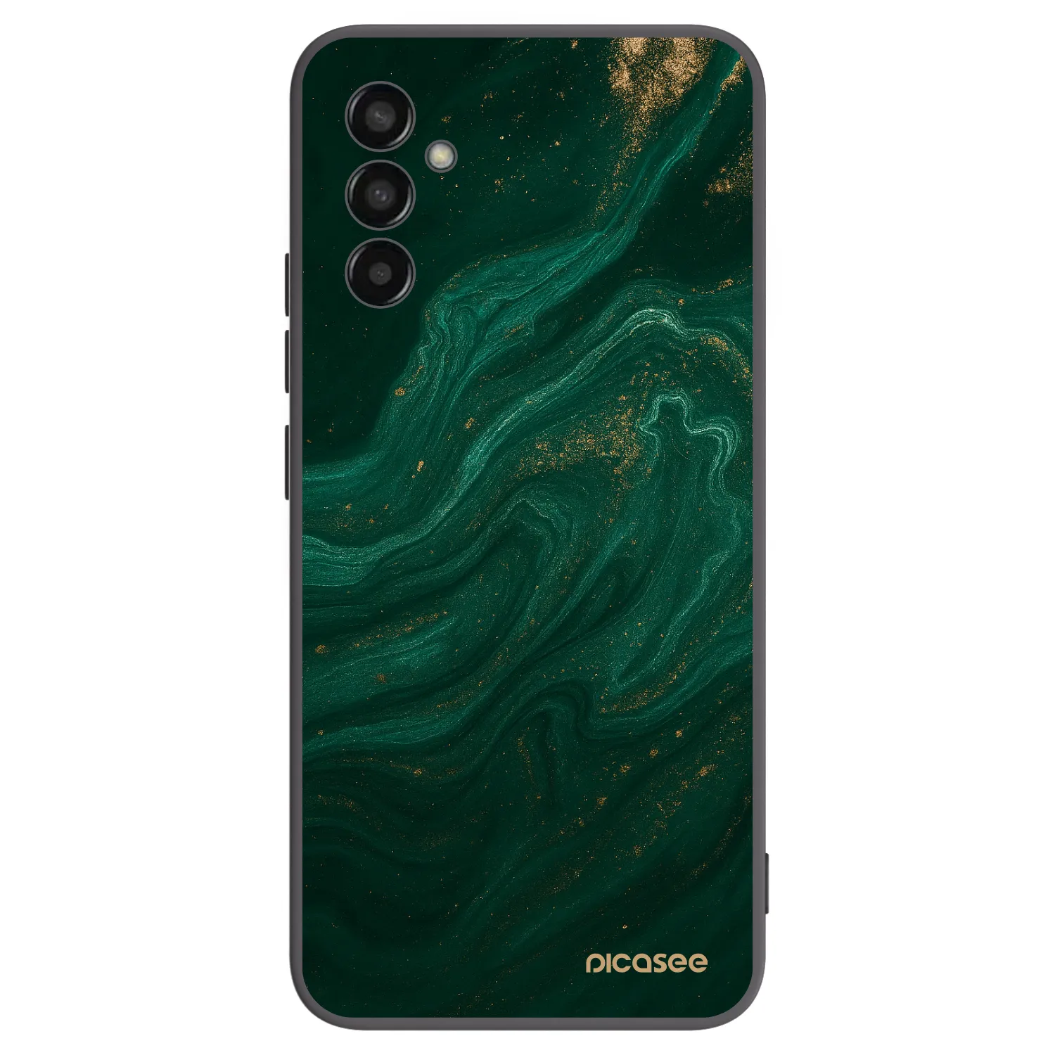 Picasee silikónový čierny obal pre Samsung Galaxy M13 M135F - Green