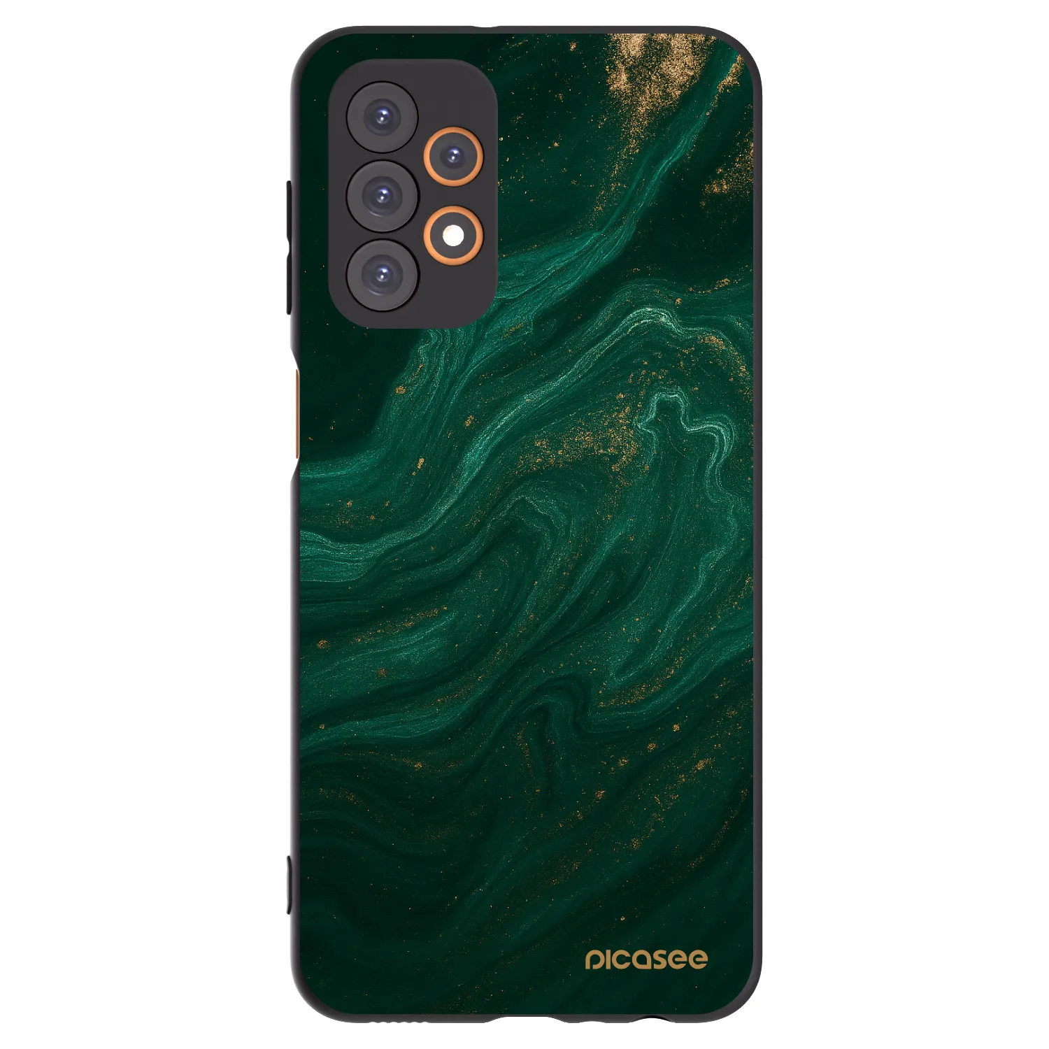 Picasee silikónový čierny obal pre Samsung Galaxy A23 A235F 4G - Green