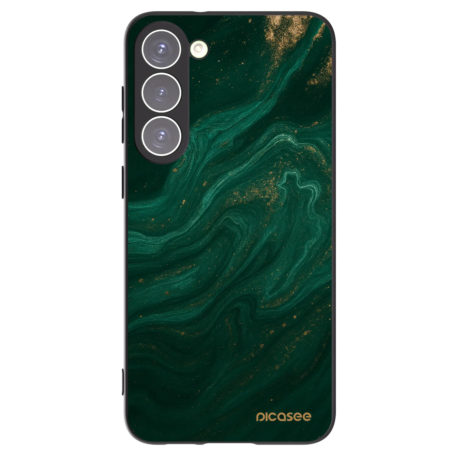 Picasee silikónový čierny obal pre Samsung Galaxy S23+ 5G - Green
