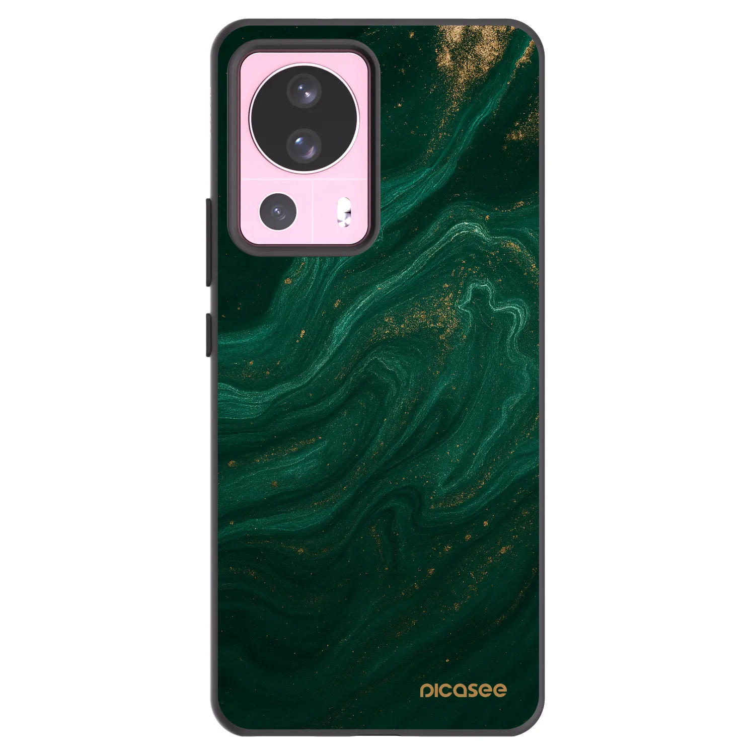 Picasee silikónový čierny obal pre Xiaomi 13 Lite - Green