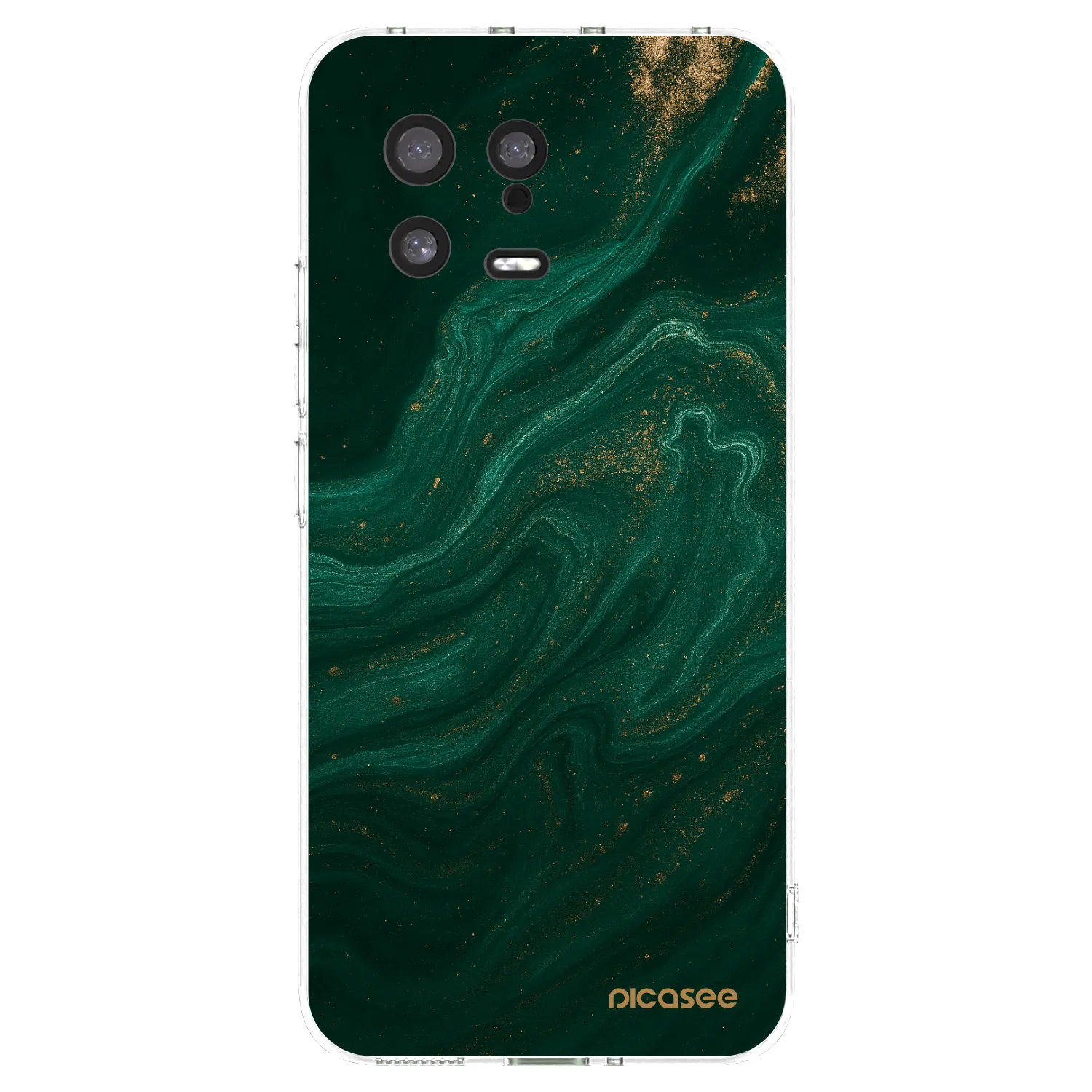 Silikónový prehľadný obal pre Xiaomi 13 - Green