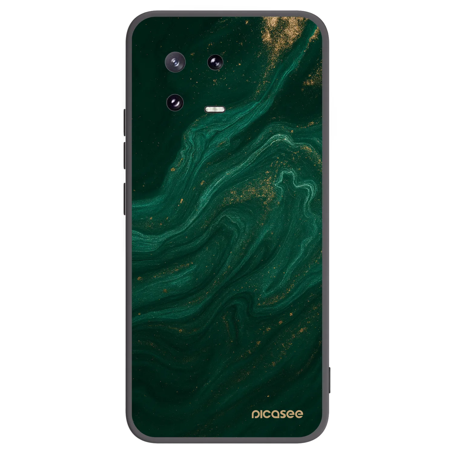 Picasee silikónový čierny obal pre Xiaomi 13 Pro - Green
