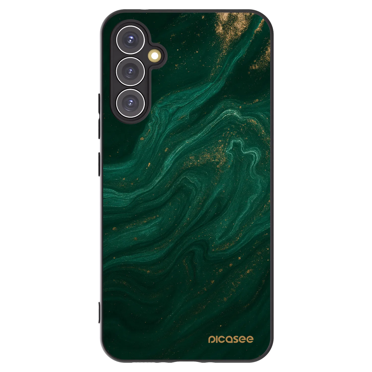 Picasee silikónový čierny obal pre Samsung Galaxy A34 5G A346B - Green