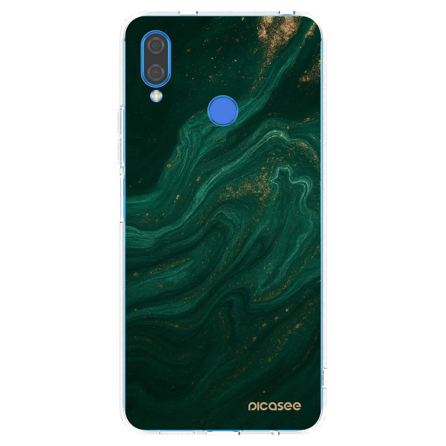 Silikónový prehľadný obal pre Huawei Nova 3i - Green
