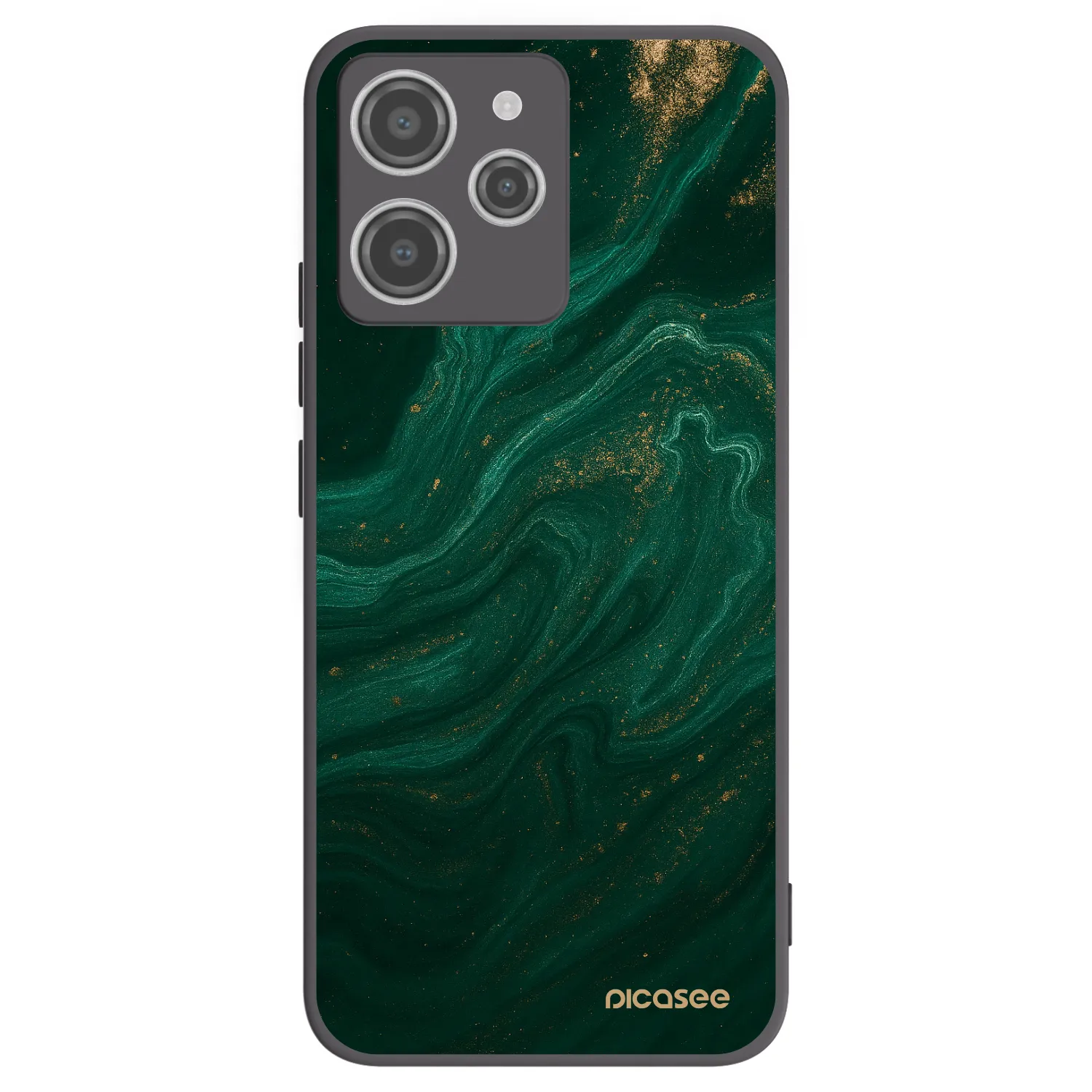 Silikónový čierny obal pre Xiaomi Redmi 12 4G - Green