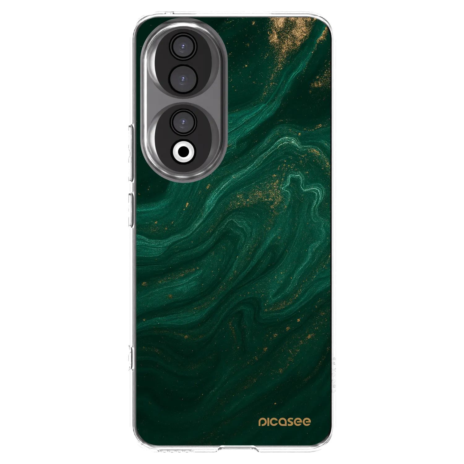 Picasee silikónový prehľadný obal pre Honor 90 5G - Green
