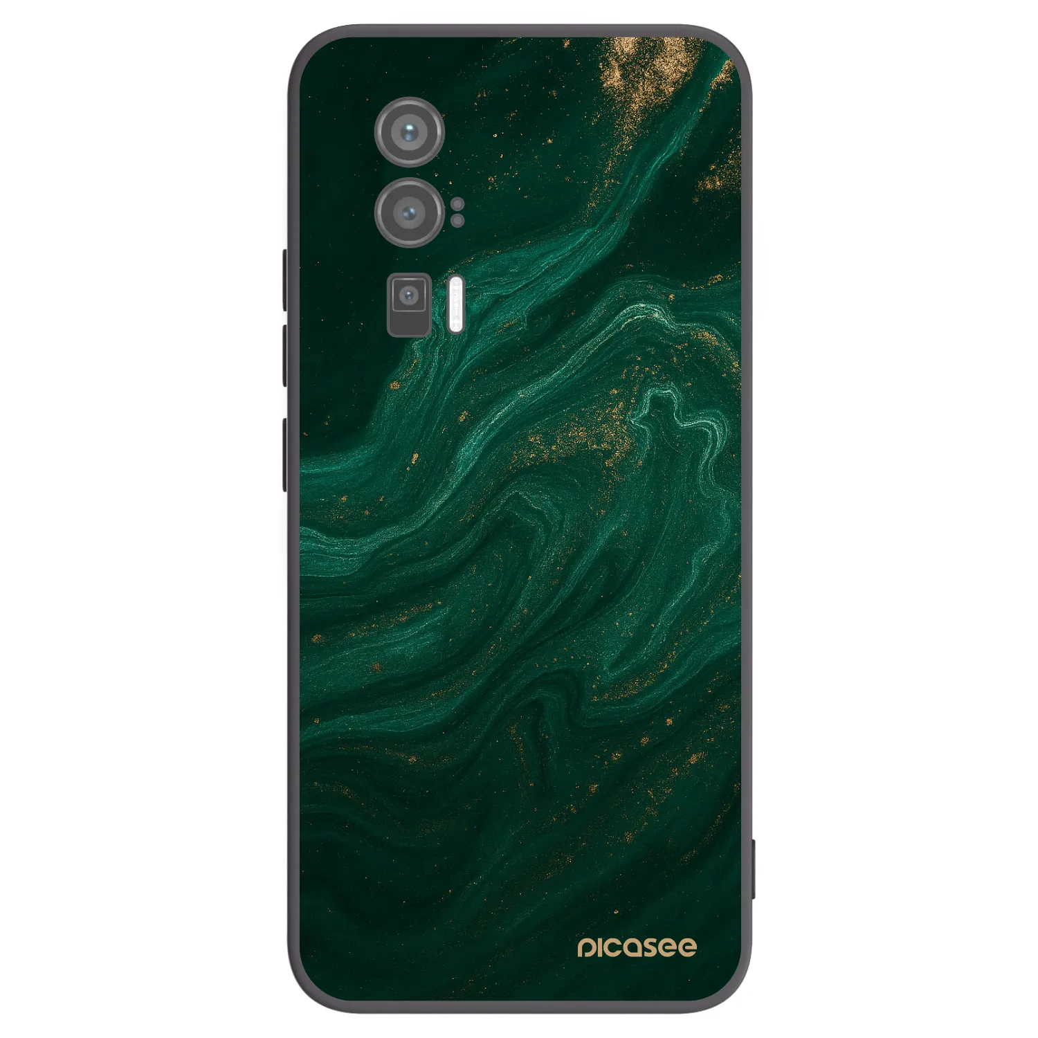 Picasee silikónový čierny obal pre Xiaomi Poco F5 Pro 5G - Green