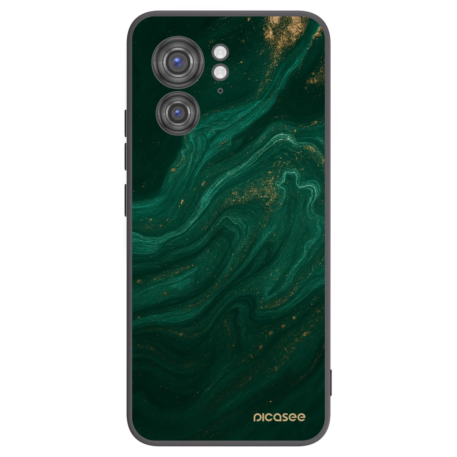 Picasee silikónový čierny obal pre Motorola Edge 40 - Green