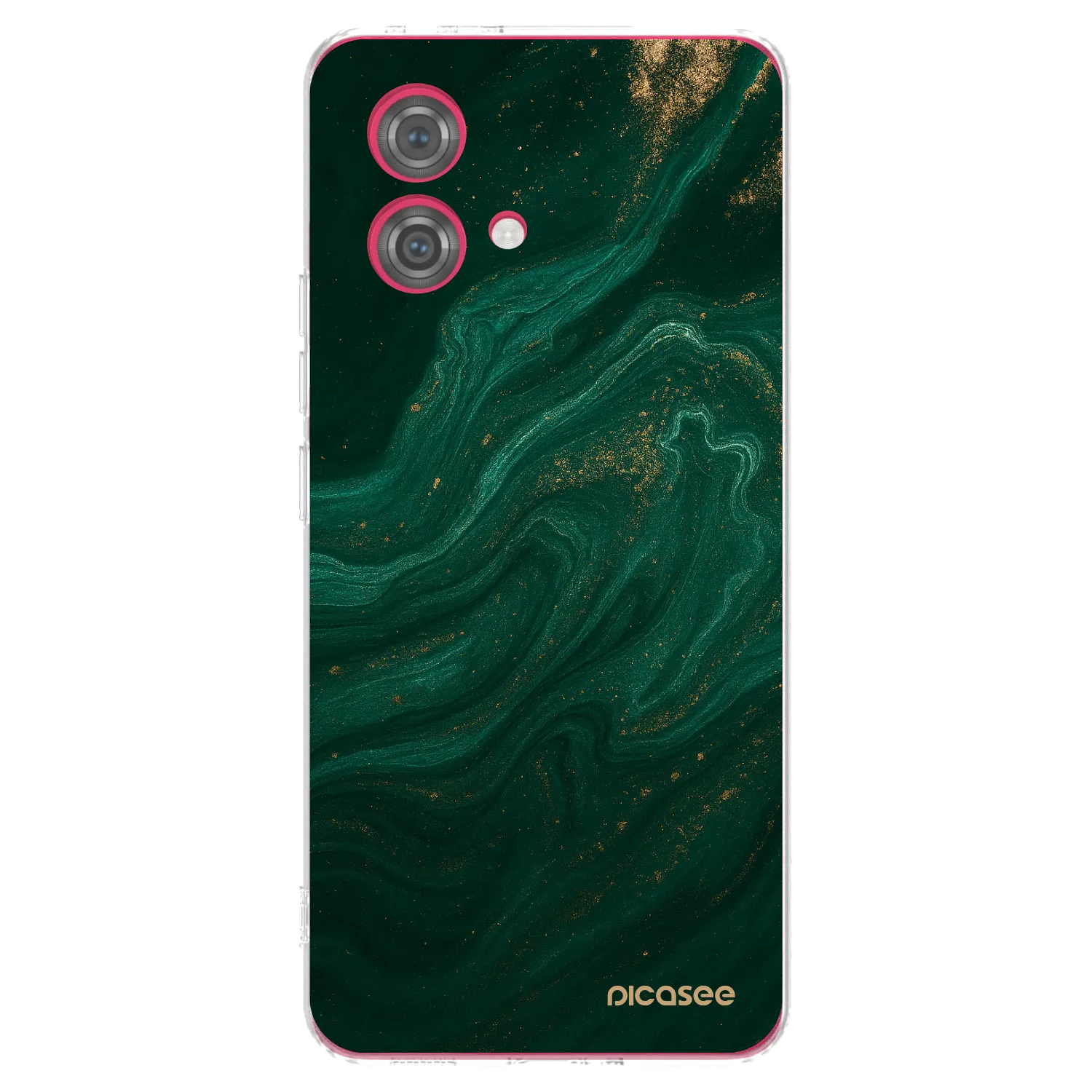 Silikónový prehľadný obal pre Motorola Moto G84 5G - Green