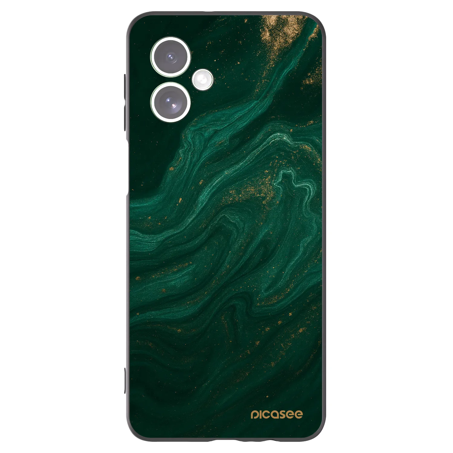 Silikónový čierny obal pre Motorola Moto G54 5G - Green