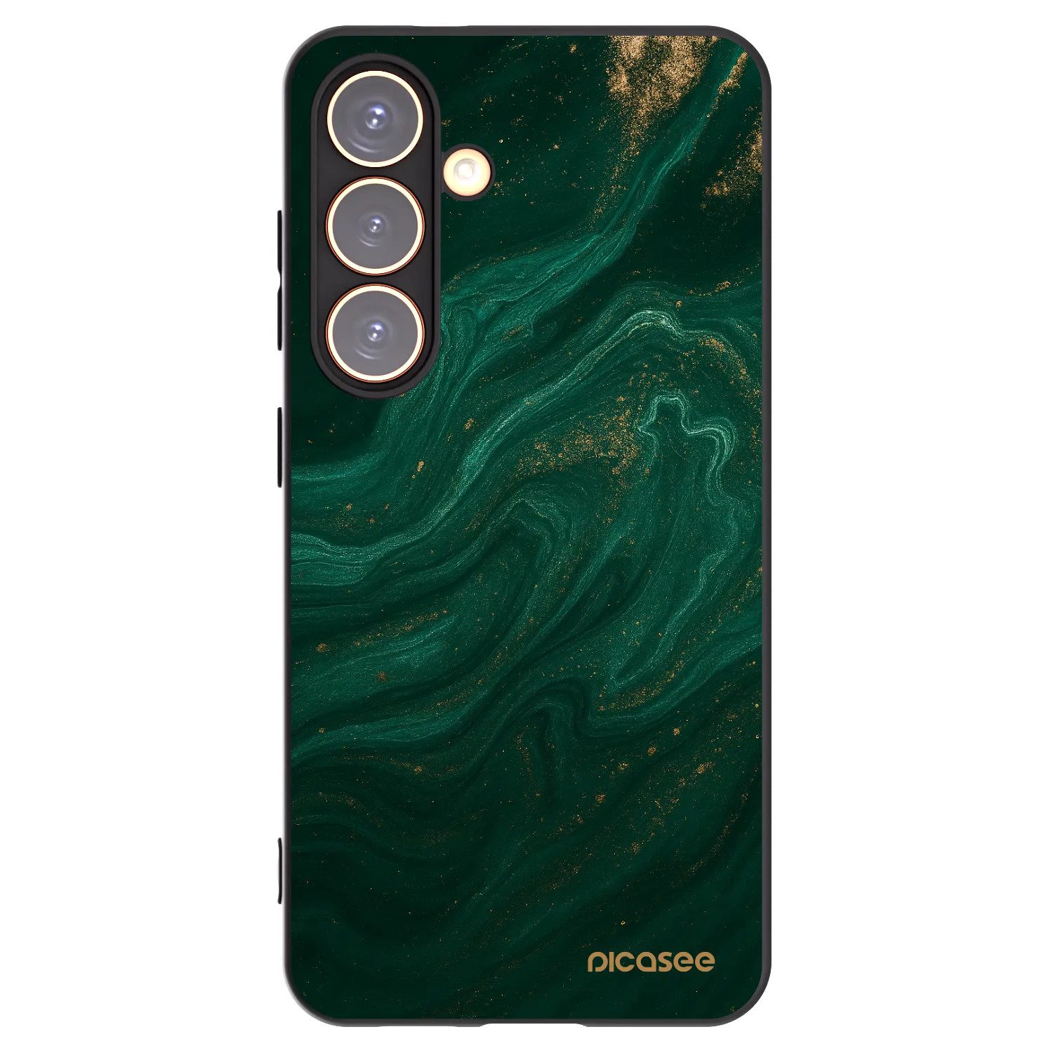 Silikónový čierny obal pre Samsung Galaxy S24 S921B 5G - Green