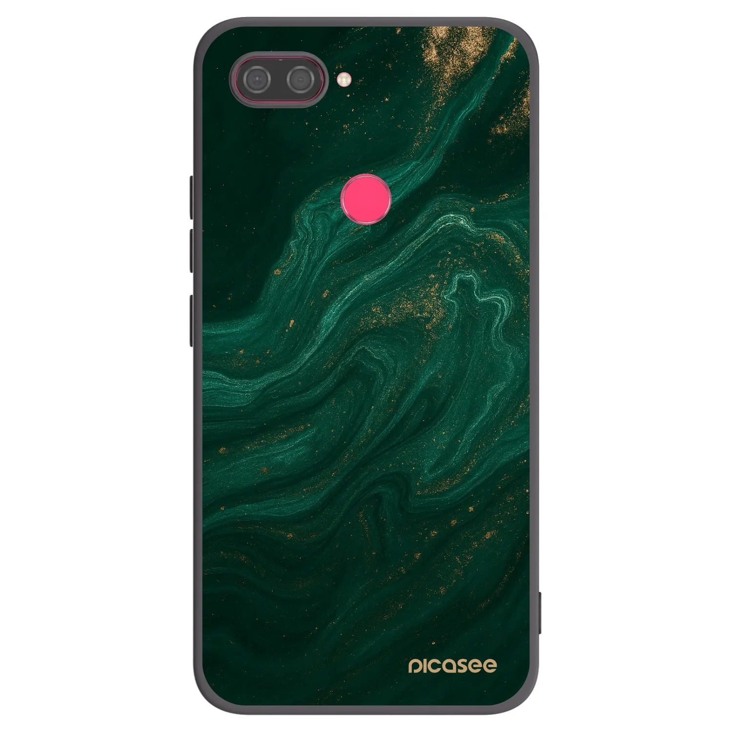 Picasee silikónový čierny obal pre Xiaomi Mi 8 Lite - Green
