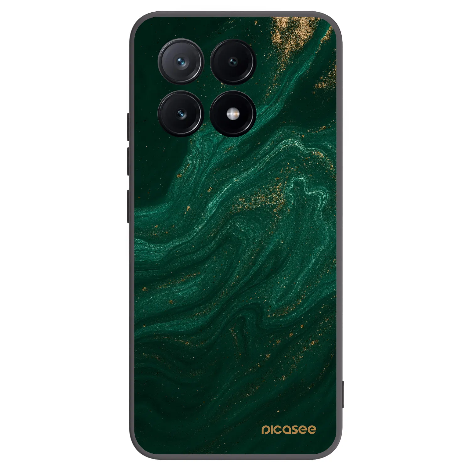 Picasee silikónový čierny obal pre Xiaomi Poco X6 Pro - Green