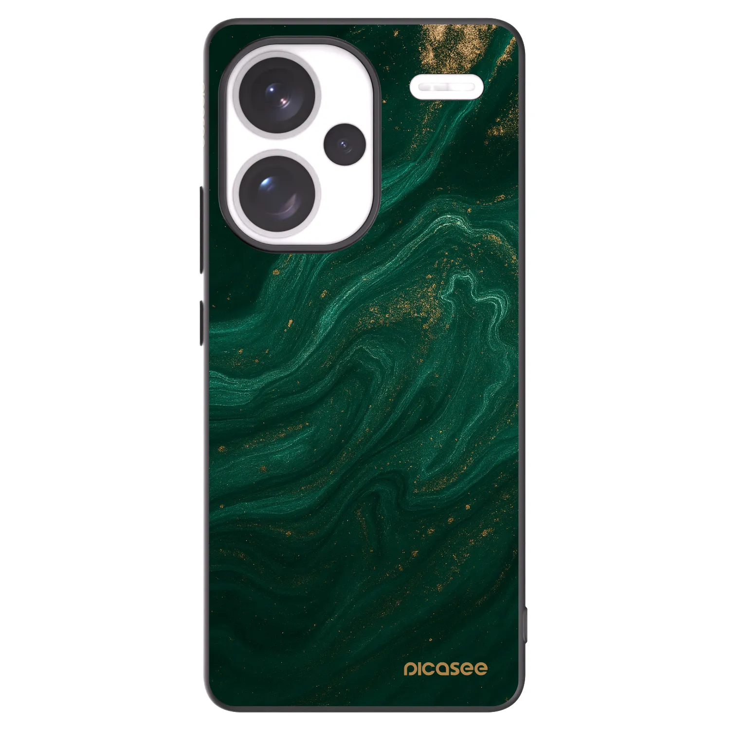 Picasee silikónový čierny obal pre Xiaomi Redmi Note 13 Pro+ 5G - Green