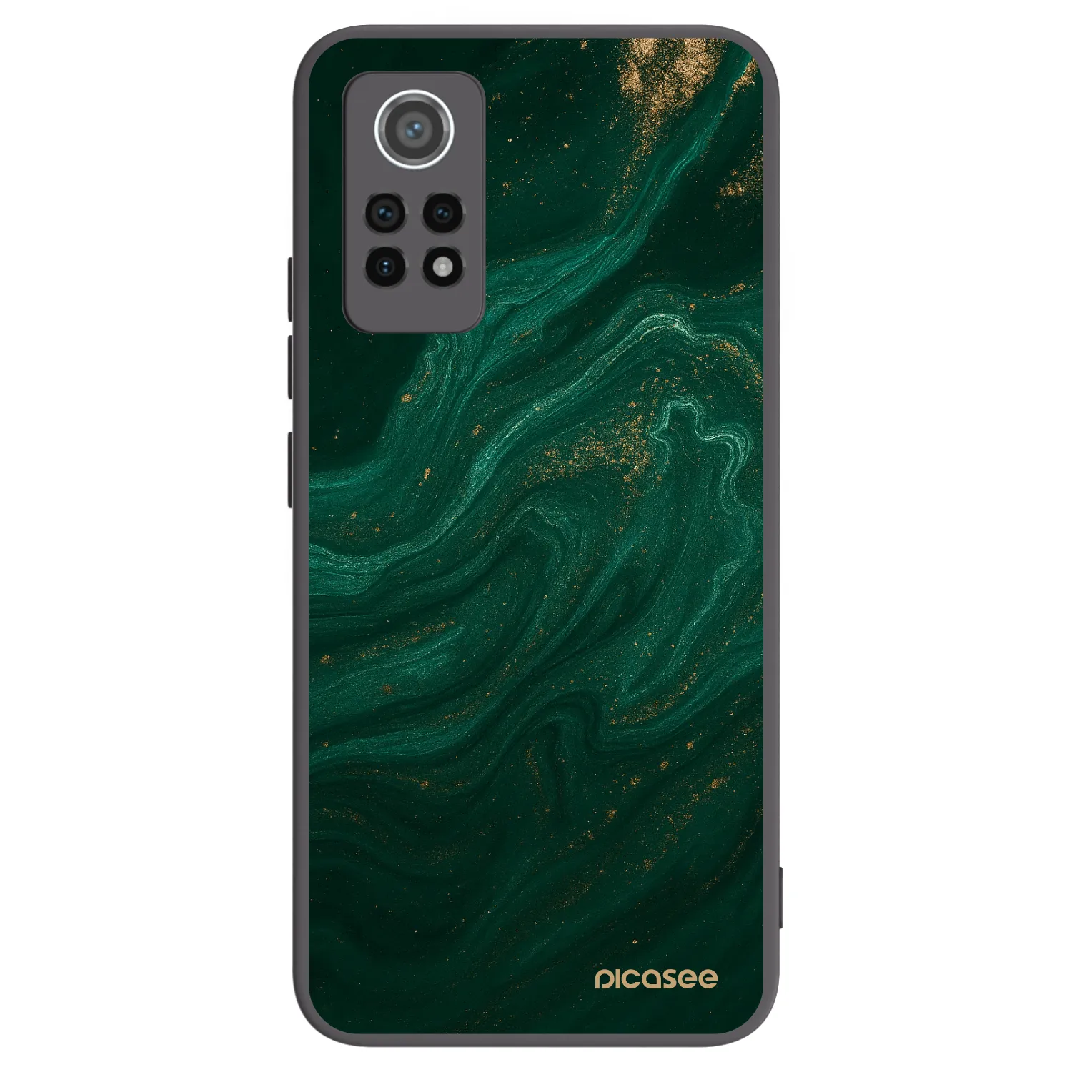 Picasee silikónový čierny obal pre Xiaomi Redmi Note 12 Pro 4G - Green