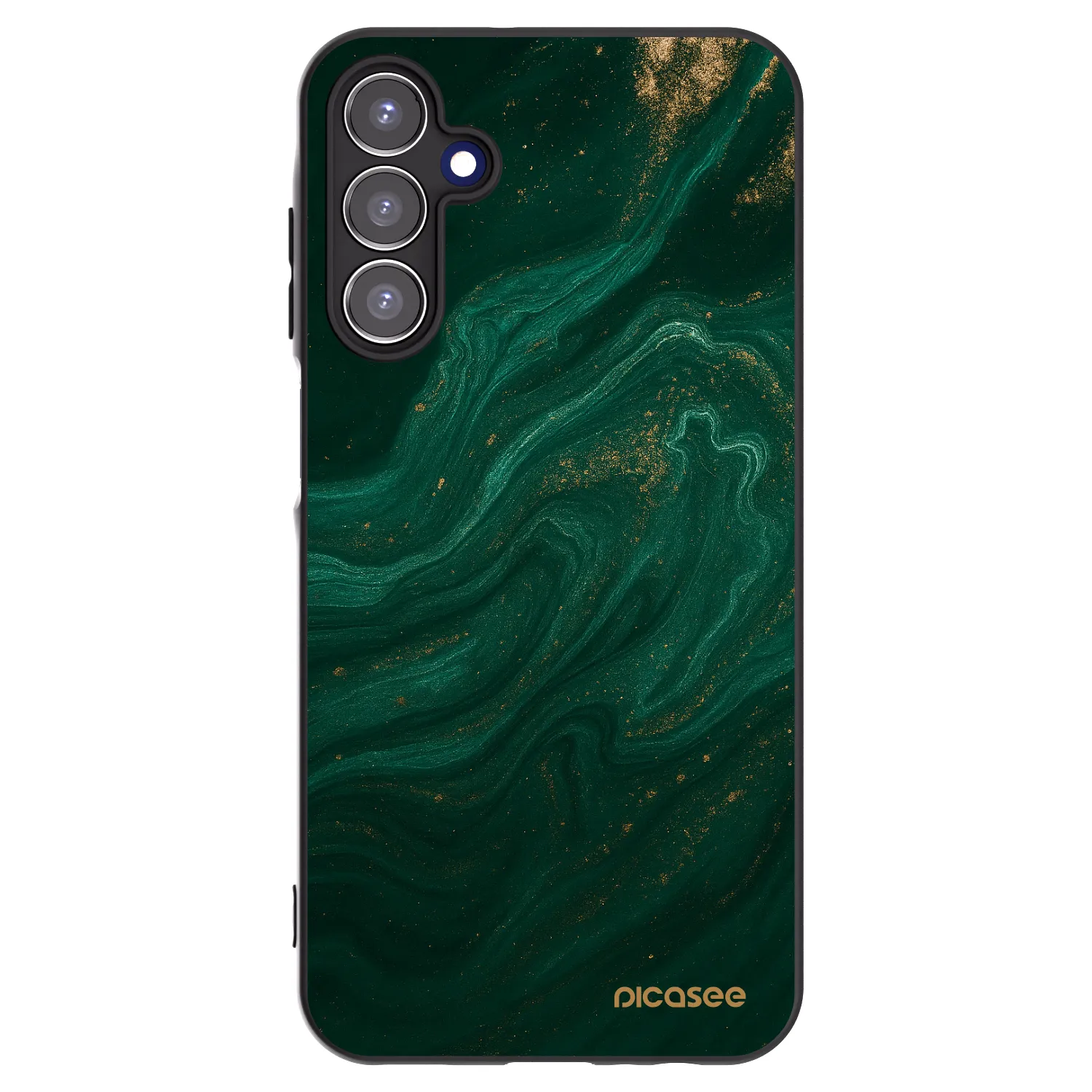 Picasee silikónový čierny obal pre Samsung Galaxy A15 A155F 4G - Green