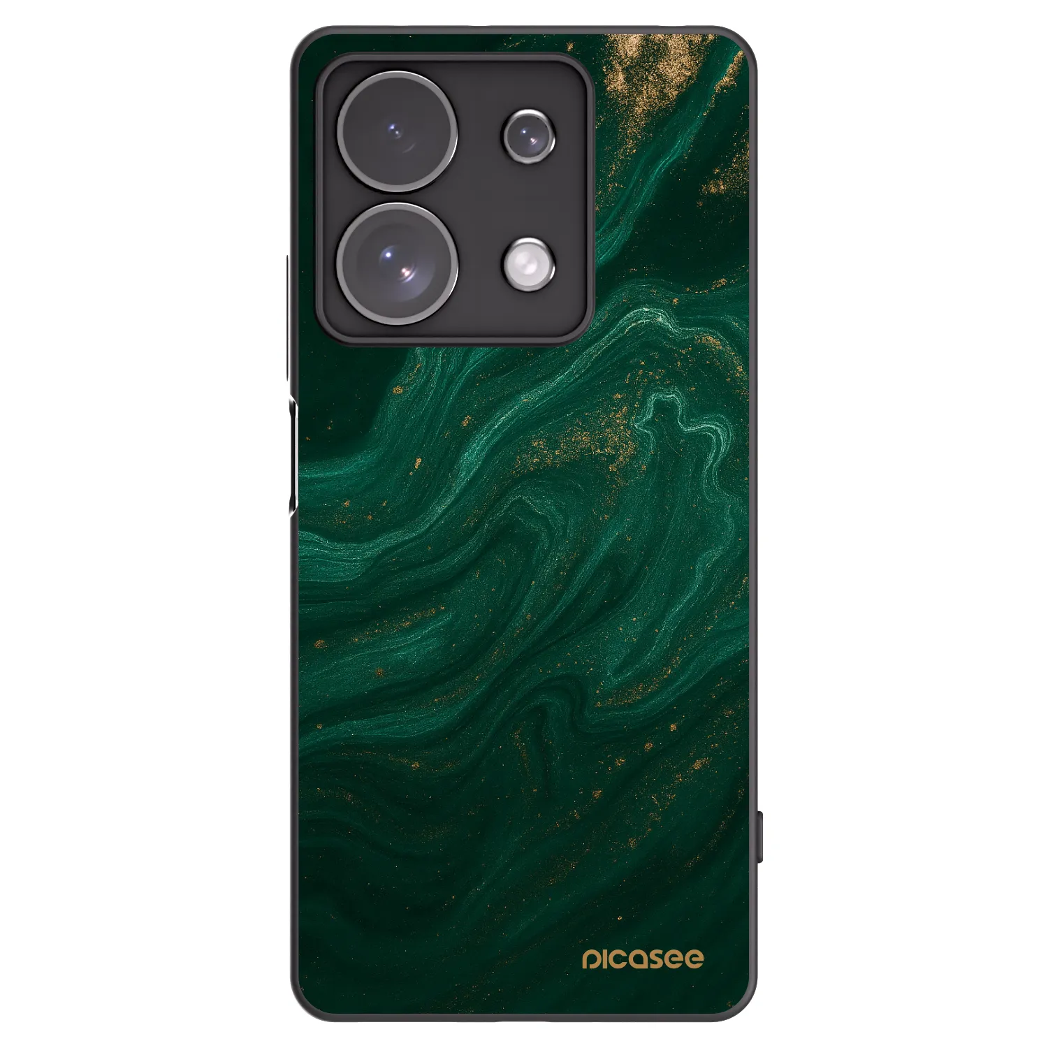 Silikónový čierny obal pre Xiaomi Redmi Note 13 Pro 4G - Green