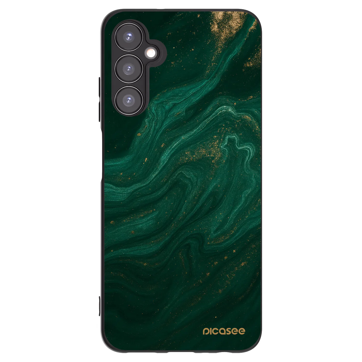 Picasee silikónový čierny obal pre Samsung Galaxy A05s A057G - Green