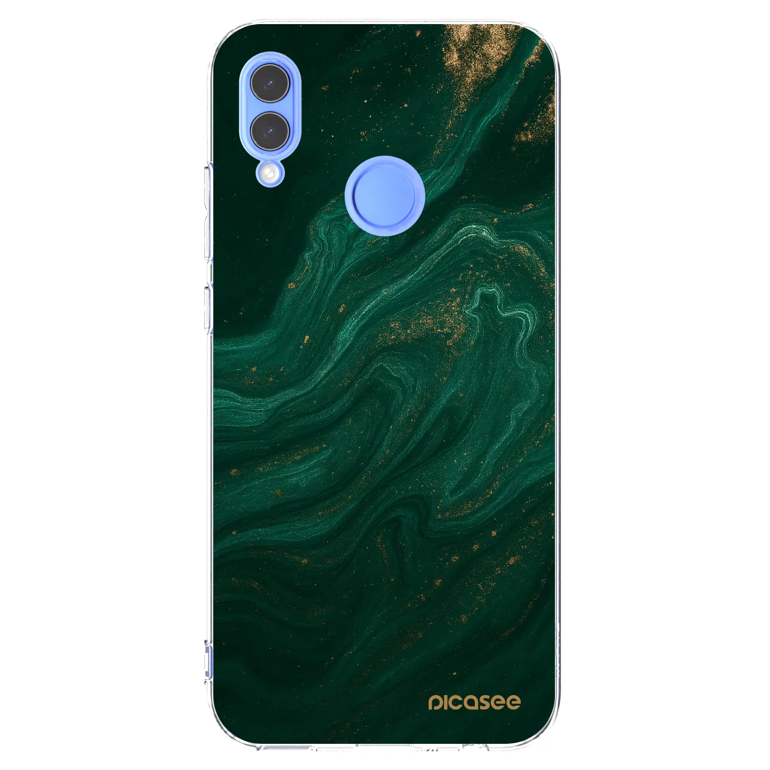 Silikónový prehľadný obal pre Huawei P Smart 2019 - Green