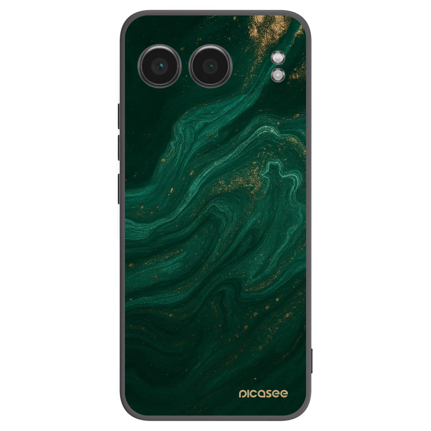 Picasee silikónový čierny obal pre OnePlus Nord 4 - Green