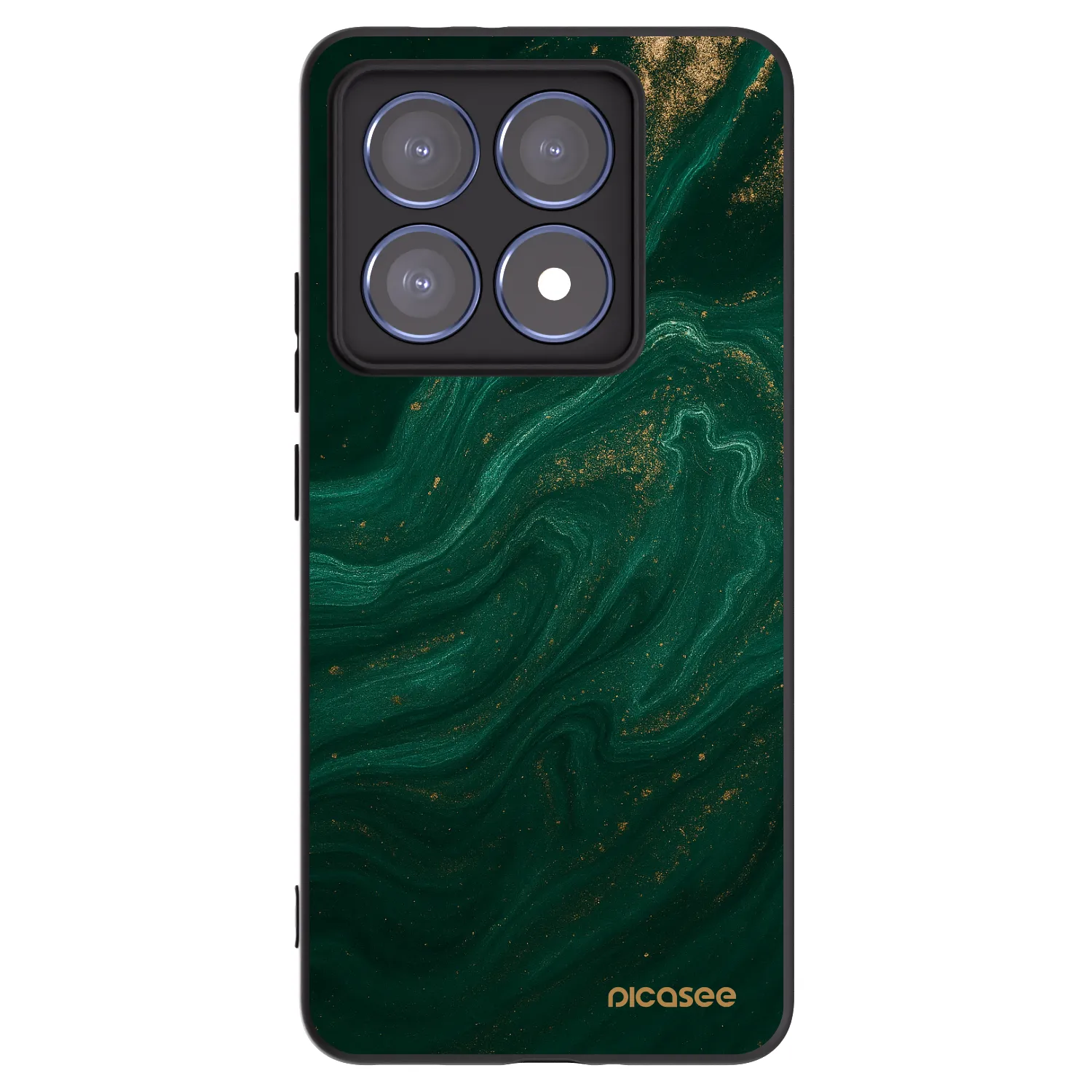Picasee silikónový čierny obal pre Xiaomi 14T Pro - Green