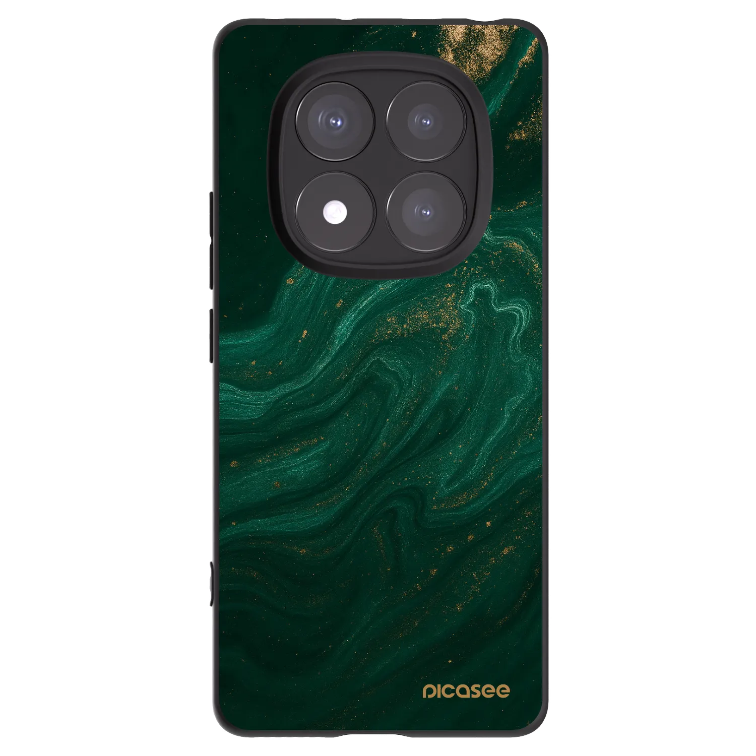 Picasee silikónový čierny obal pre Xiaomi Redmi Note 14 Pro+ 5G - Green