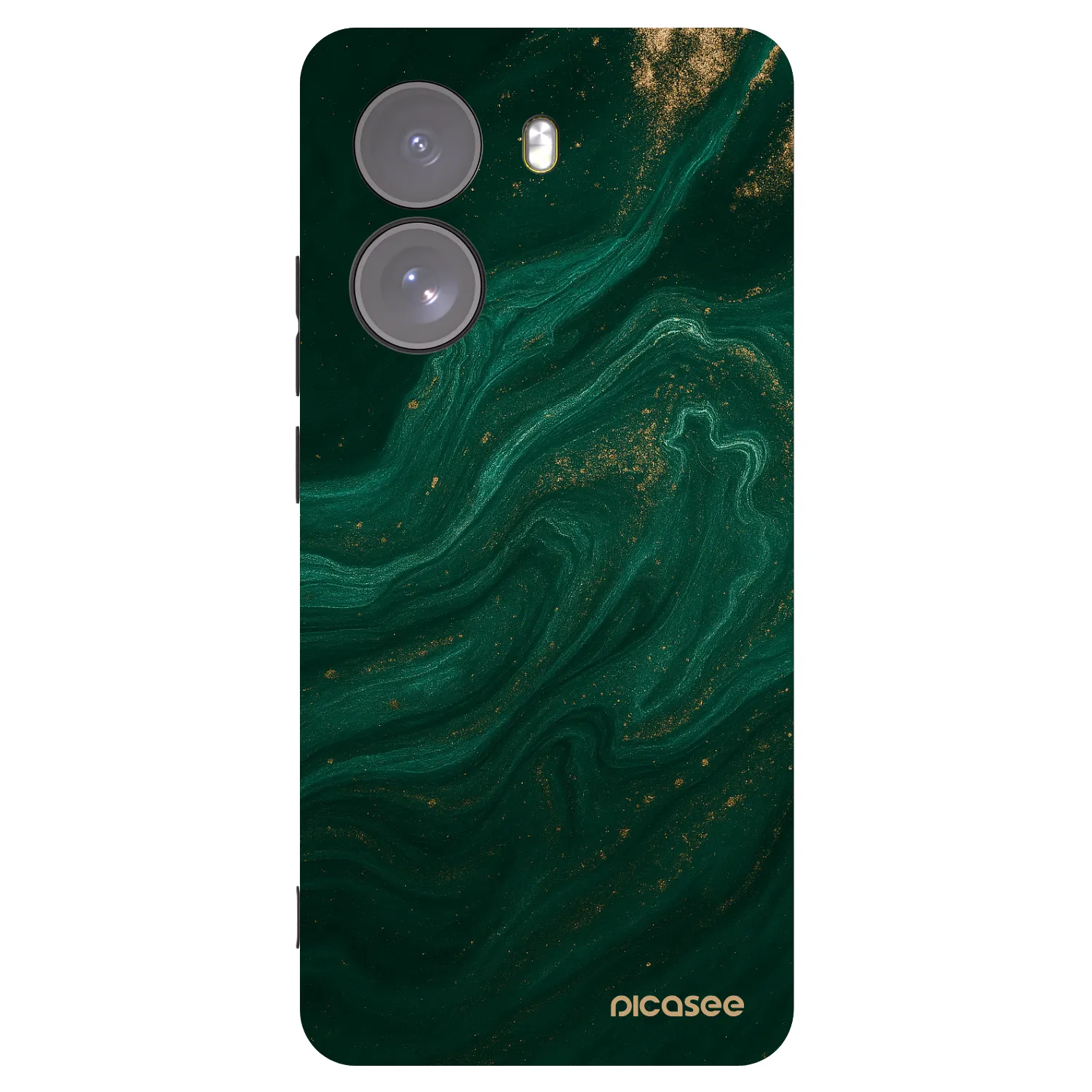 Picasee silikónový čierny obal pre Xiaomi Poco X7 - Green