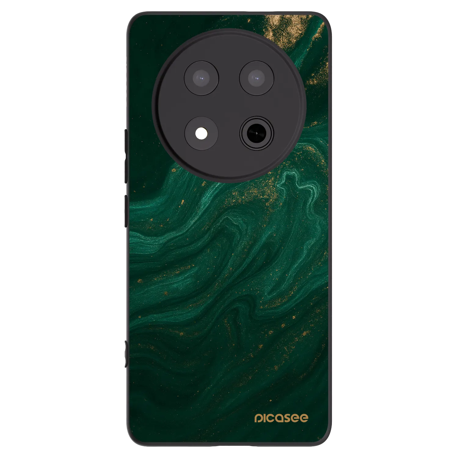Picasee silikónový čierny obal pre Honor Magic7 Lite 5G - Green