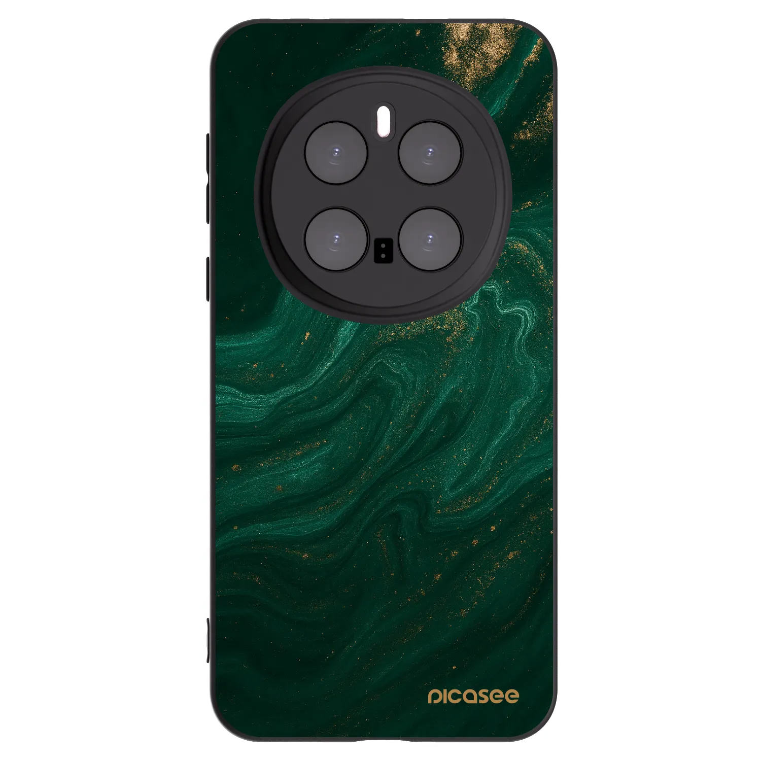 Picasee silikónový čierny obal pre Honor Magic7 Pro 5G - Green