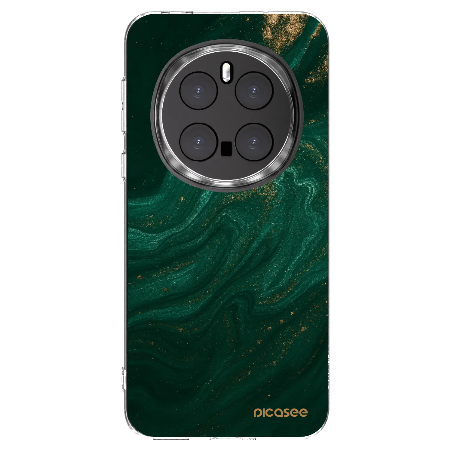 Picasee silikónový prehľadný obal pre Honor Magic7 Pro 5G - Green