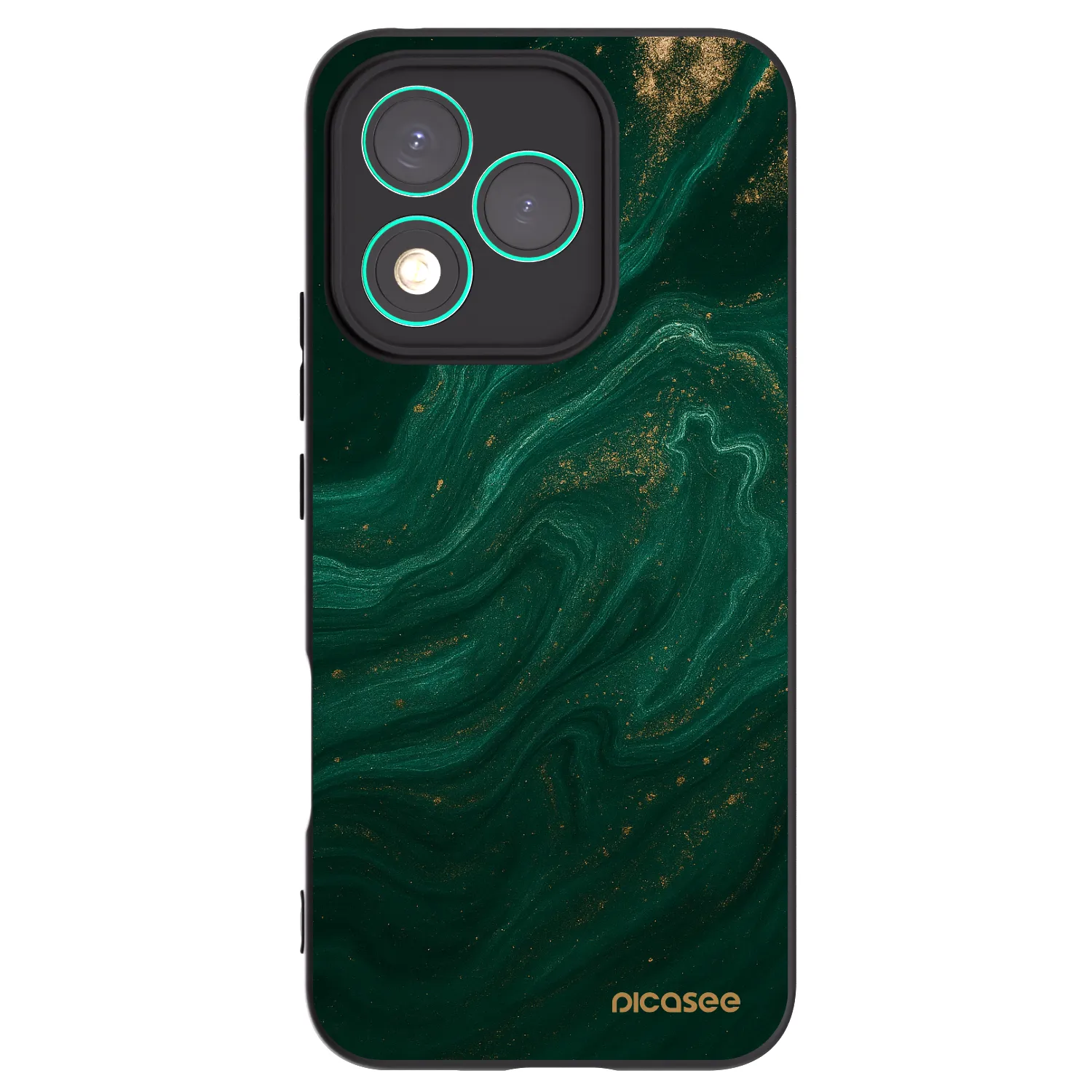 Picasee silikónový čierny obal pre Honor 400 Lite 5G - Green