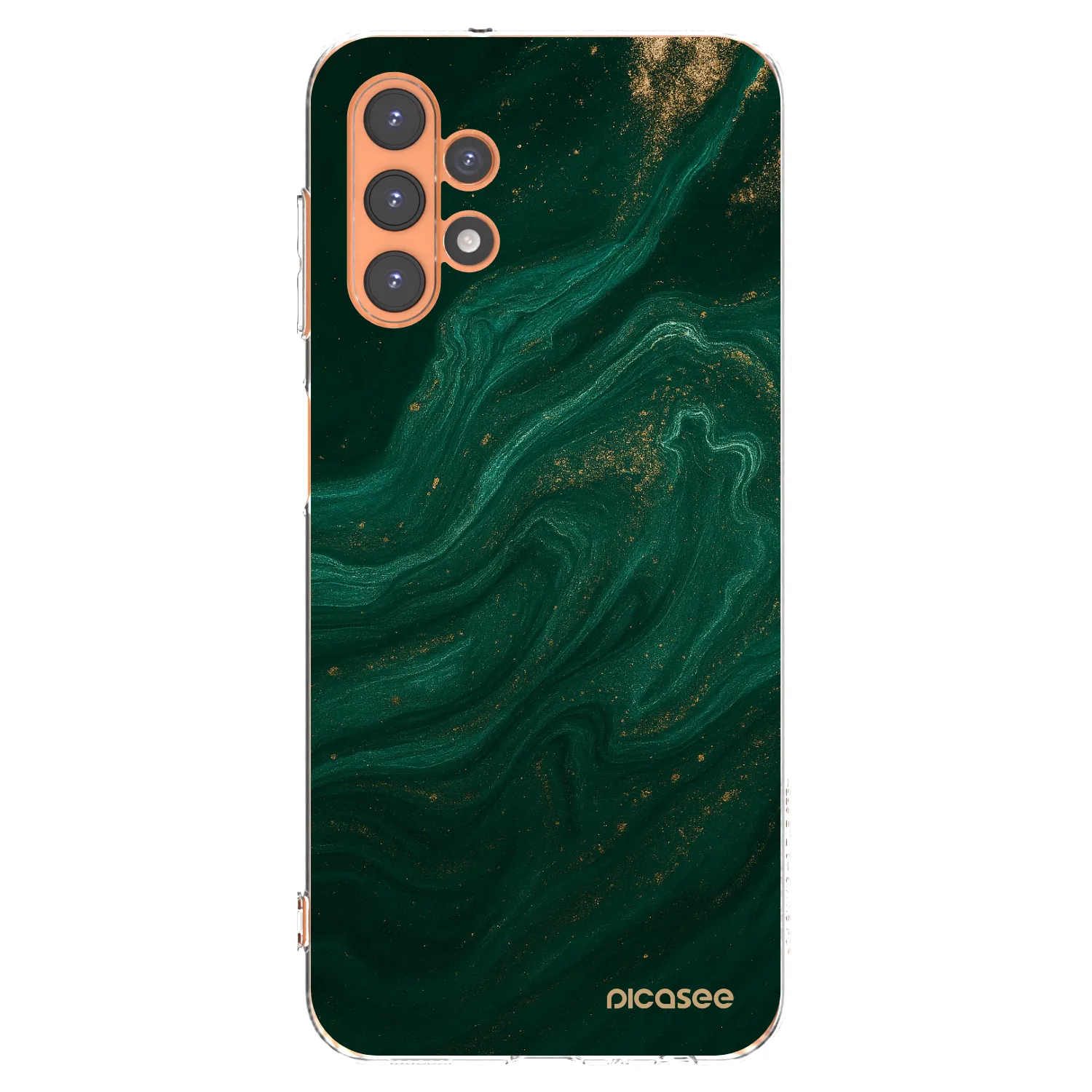 Picasee silikónový prehľadný obal pre Samsung Galaxy A13 5G - Green