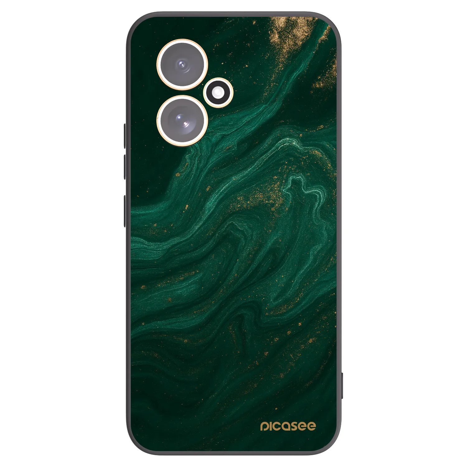Silikónový čierny obal pre Honor 400 5G - Green