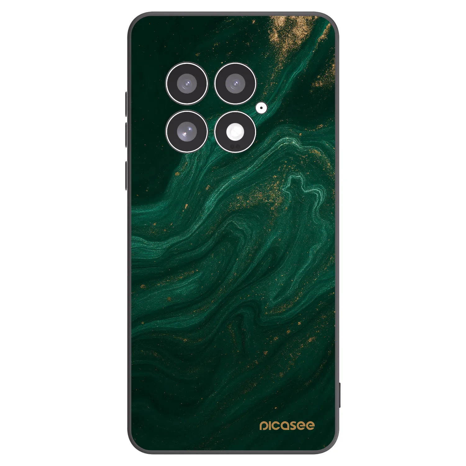 Picasee silikónový čierny obal pre OnePlus 13 5G - Green