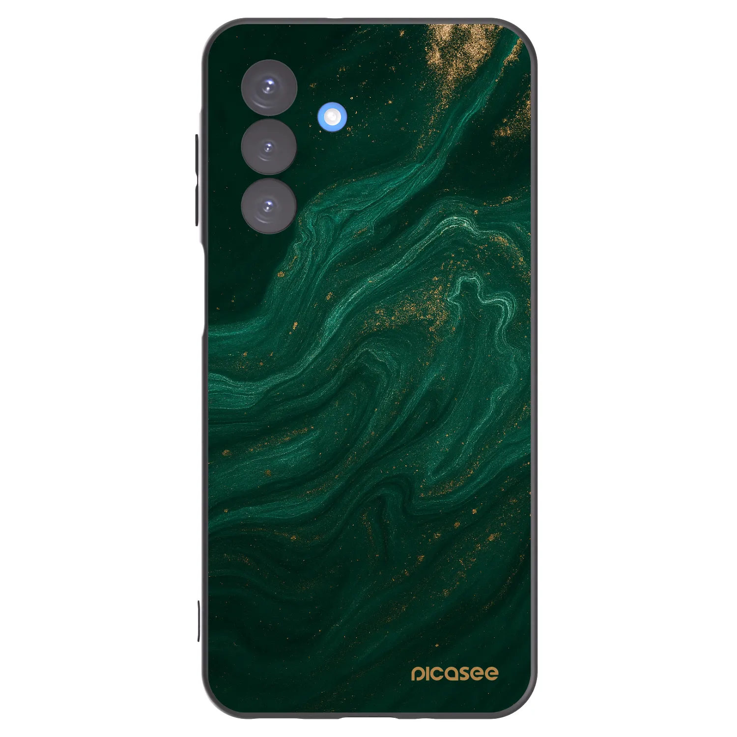 Picasee silikónový čierny obal pre Samsung Galaxy A17 5G - Green