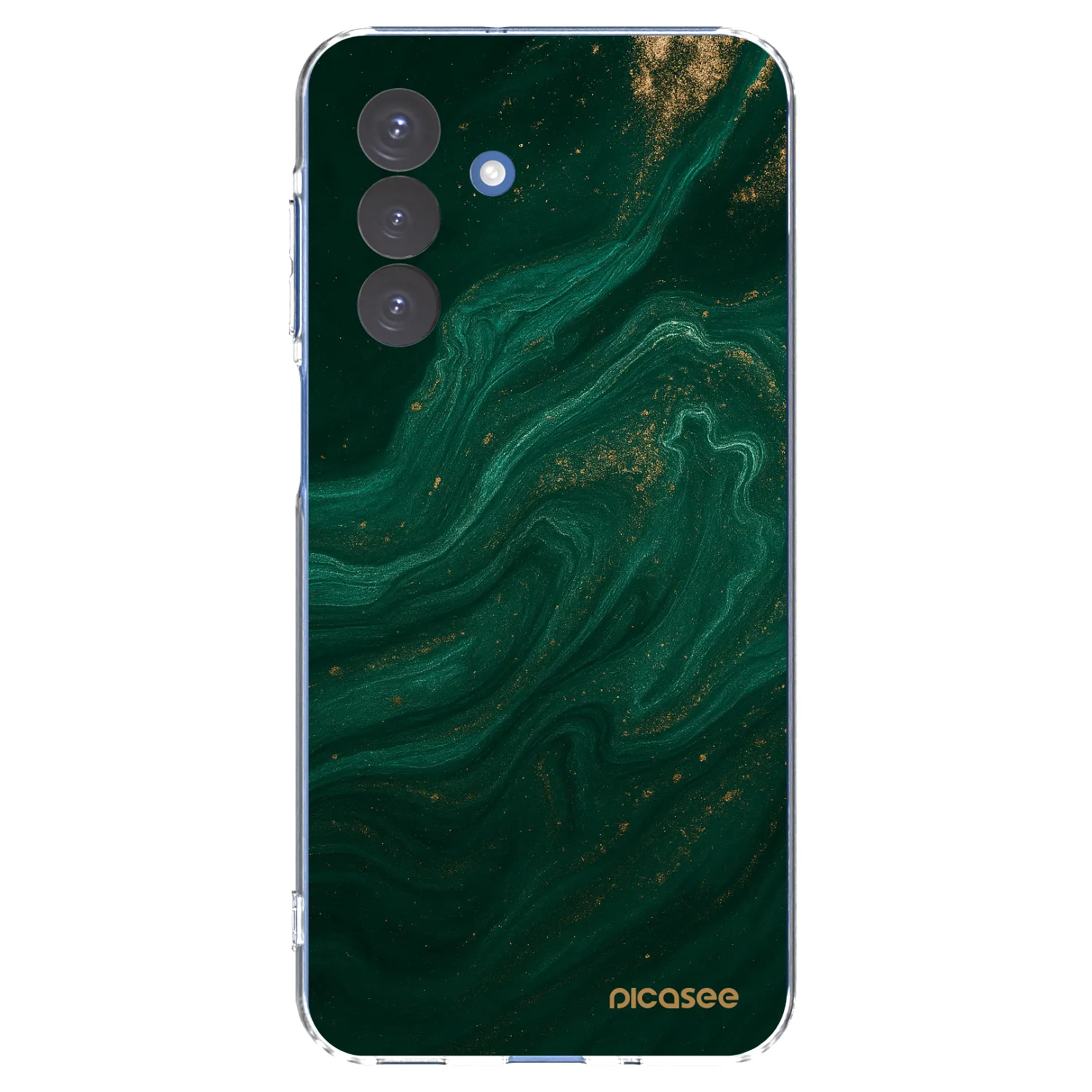 Picasee silikónový prehľadný obal pre Samsung Galaxy A17 5G - Green