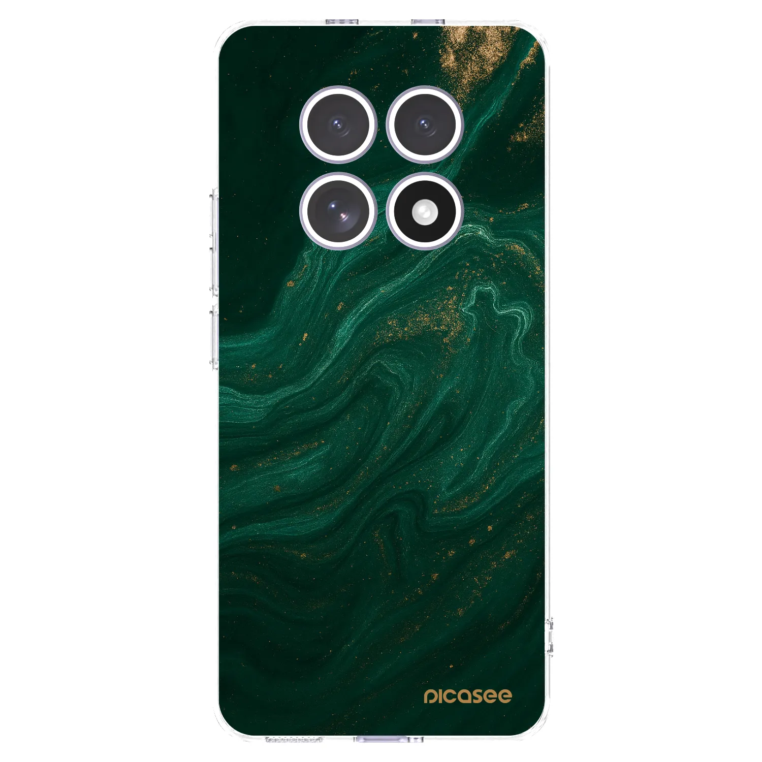 Picasee silikónový prehľadný obal pre Xiaomi Redmi Note 15 - Green