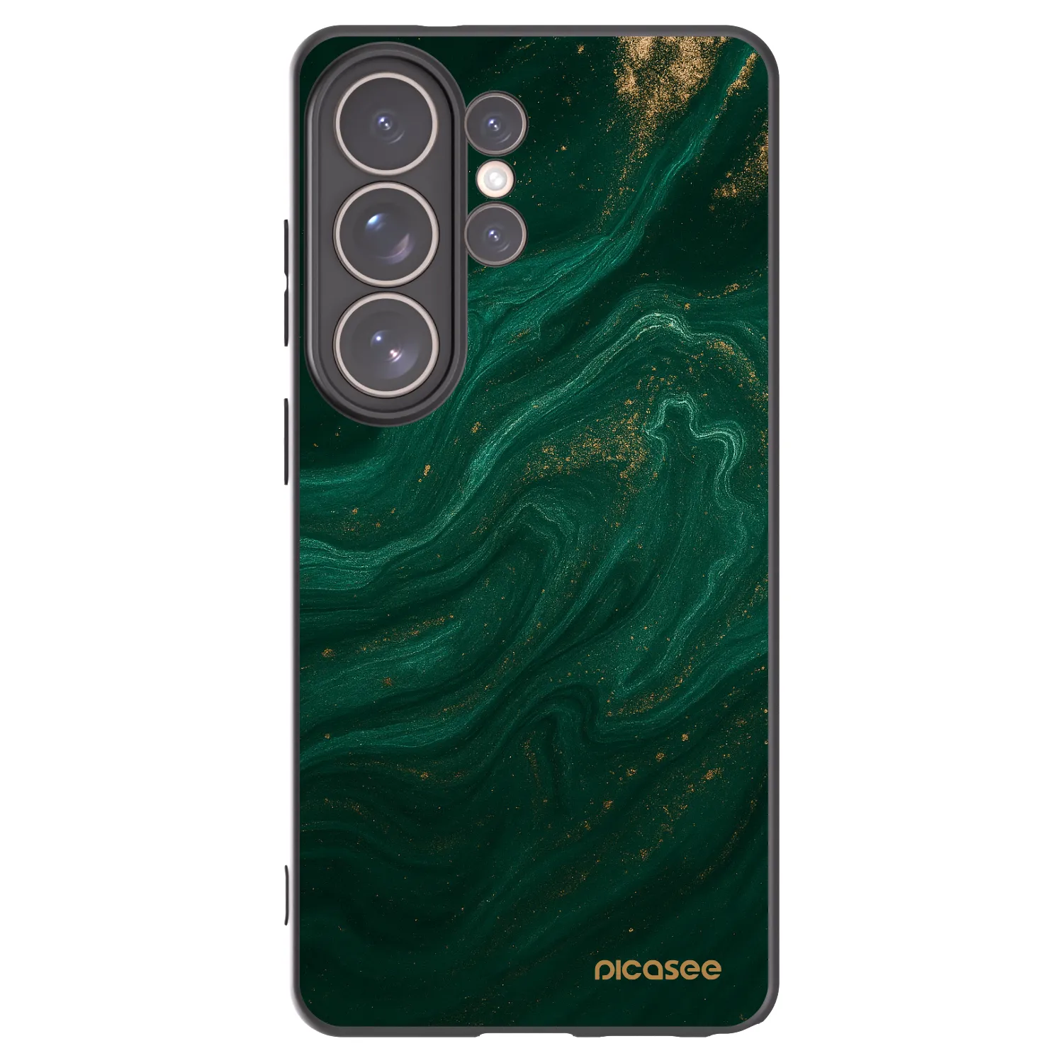 Picasee silikónový čierny obal pre Samsung Galaxy S26 Ultra - Green