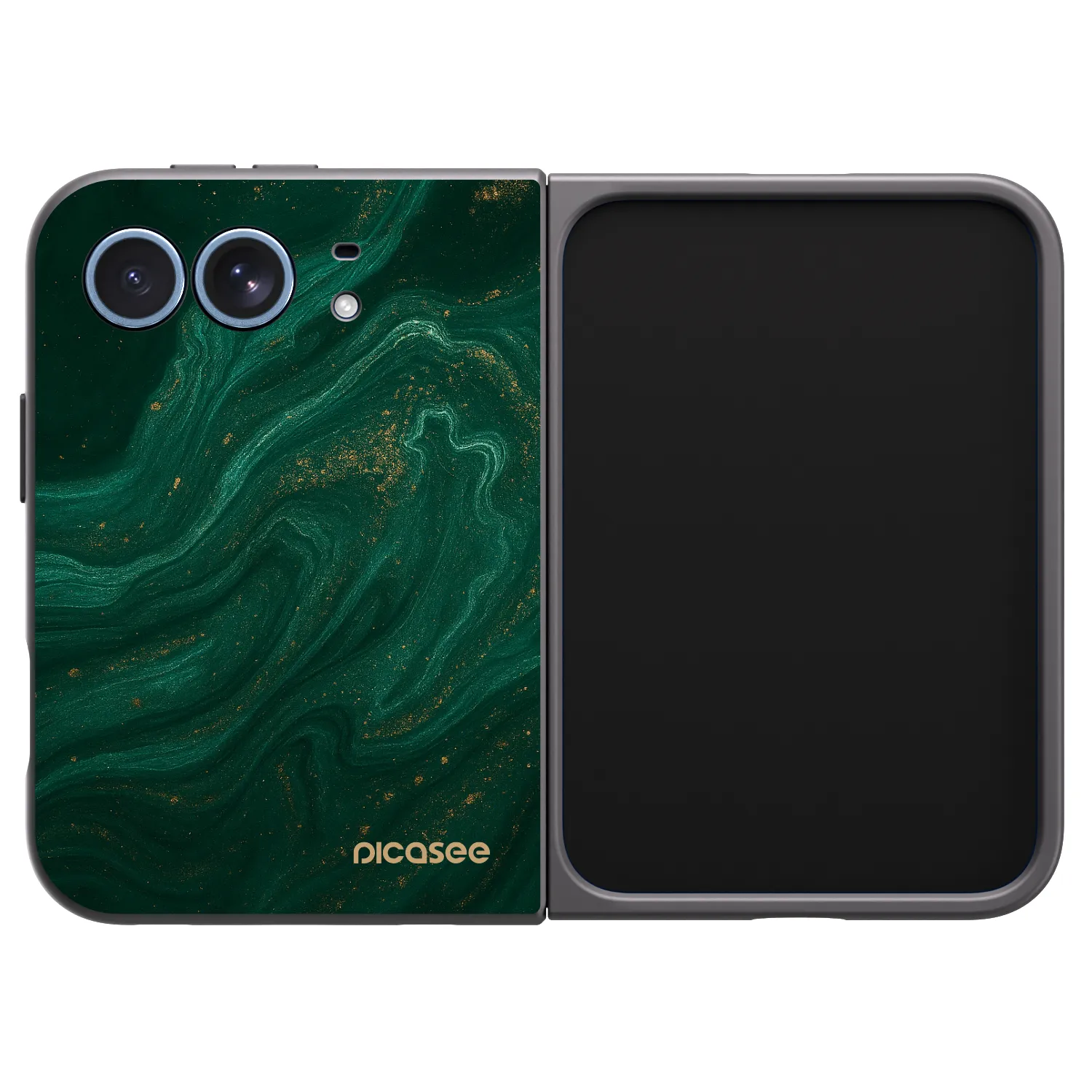 Picasee silikónový čierny obal pre Apple iPhone Ultra - Green