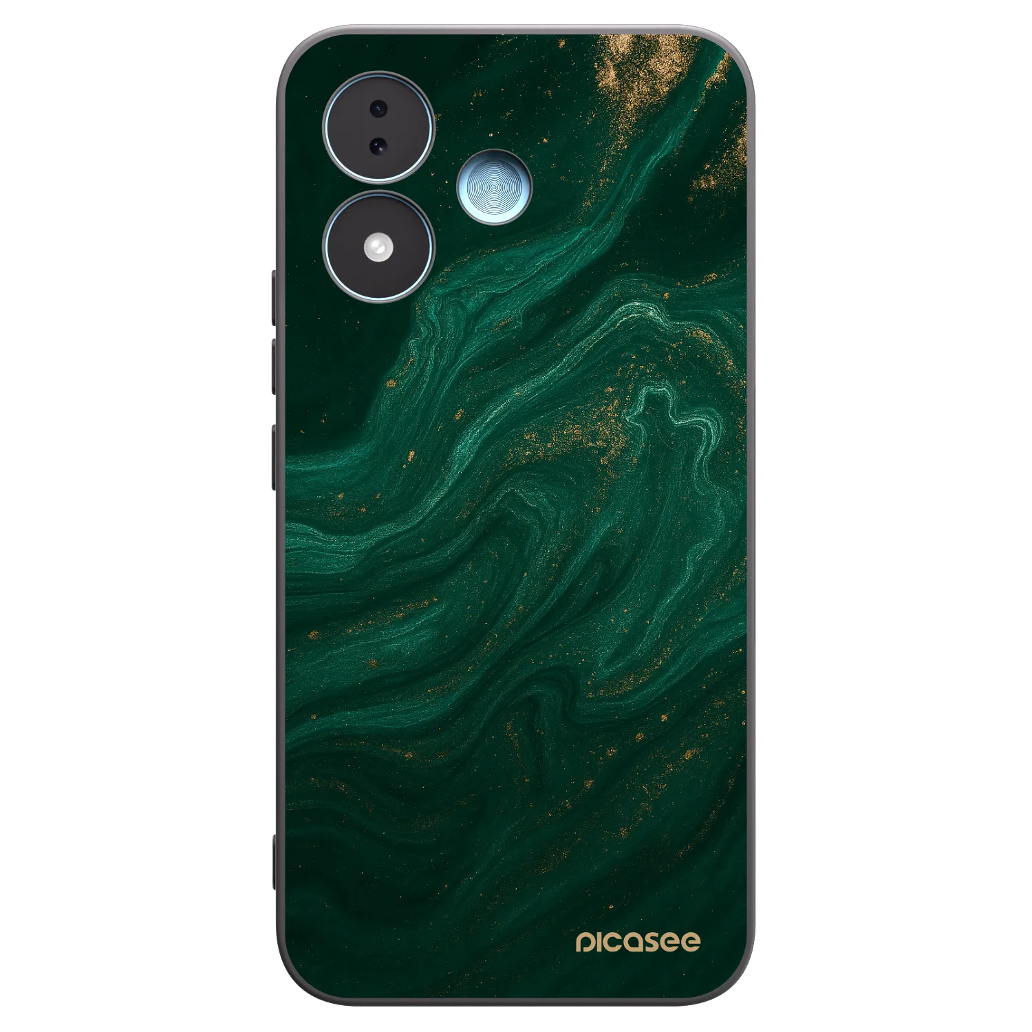 Picasee silikónový čierny obal pre Xiaomi Redmi Note 17 5G - Green