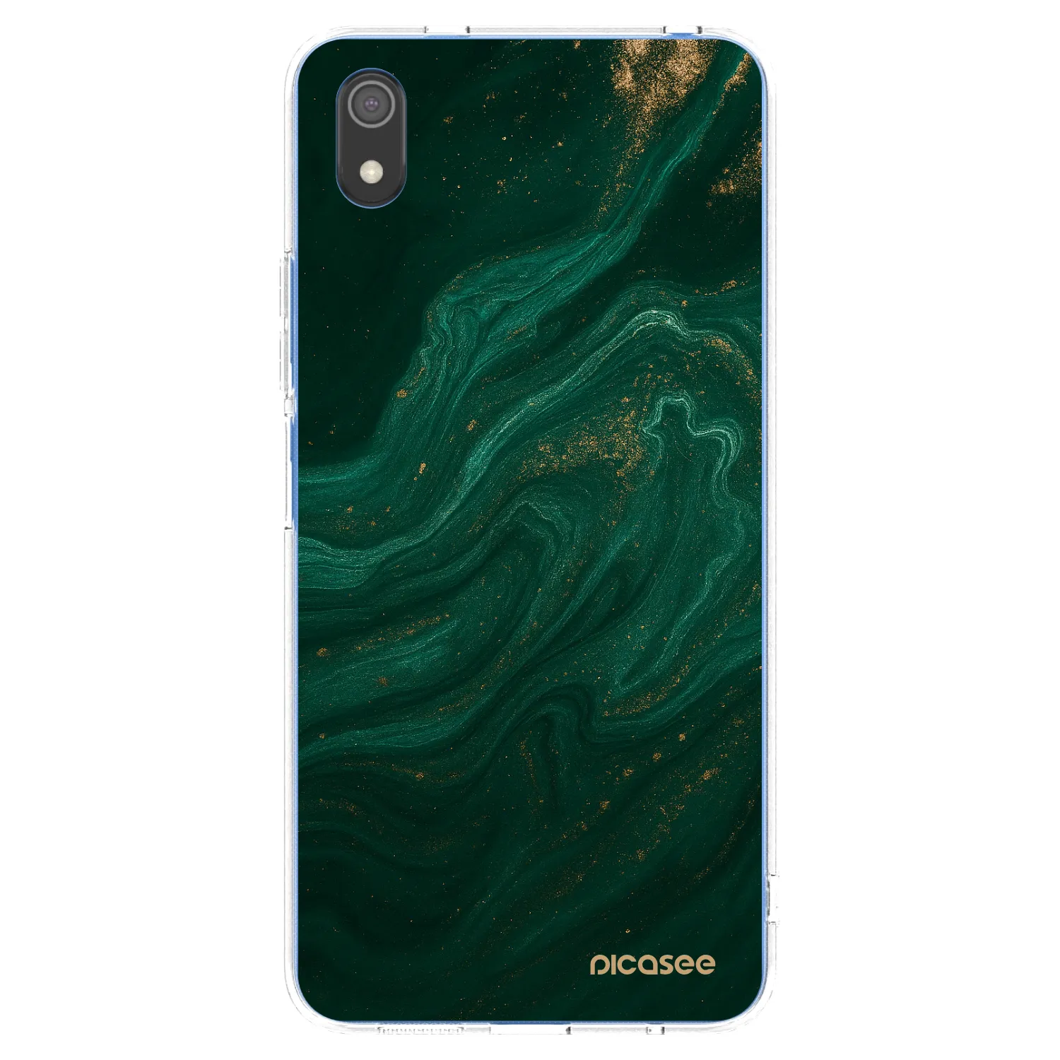 Picasee silikónový prehľadný obal pre Xiaomi Redmi 7A - Green