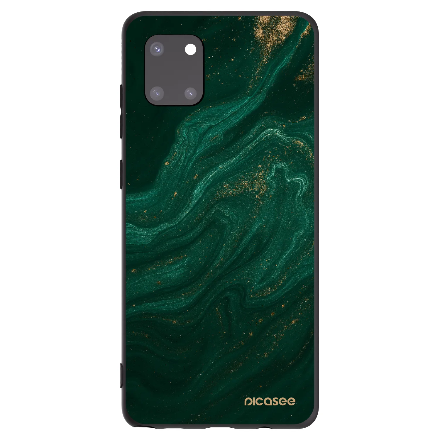Picasee silikónový čierny obal pre Samsung Galaxy Note 10 Lite N770F - Green
