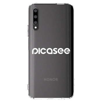 Picasee silikónový prehľadný obal pre Honor 9X Pro - Picasee - new logo - white