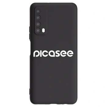 Picasee silikónový čierny obal pre Huawei P Smart 2021 - Picasee - new logo - white